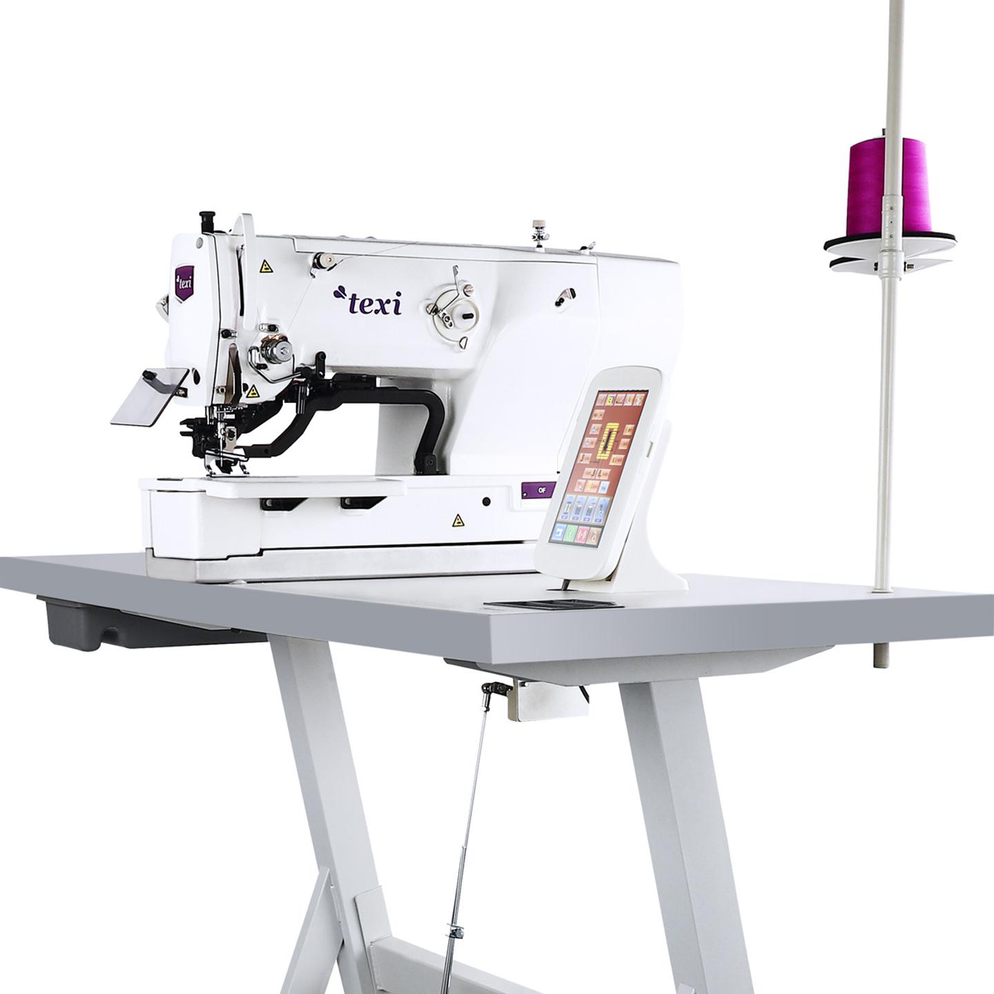 Electronic straight buttonhole machine TEXI OF