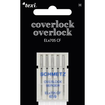 Needles for overlock/coverlock household machines, 5 pcs, size 65