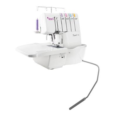 2,3,4-nitkowy owerlok do wszystkich rodzajów materiałów z 16 ściegami i podnośnikiem kolanowym, maszyna do szycia