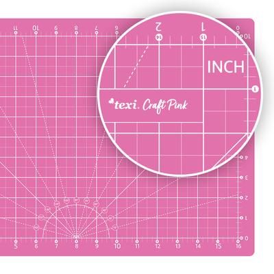 Self-healing cutting mat, 45x30 cm, pink