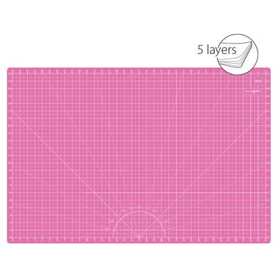 Self-healing cutting mat, 90x60 cm, pink