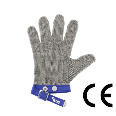 Protective glove L (blue)