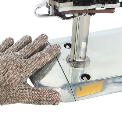 Protective glove S white