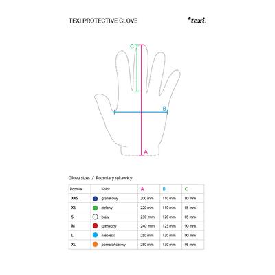 Protective glove XL (orange)