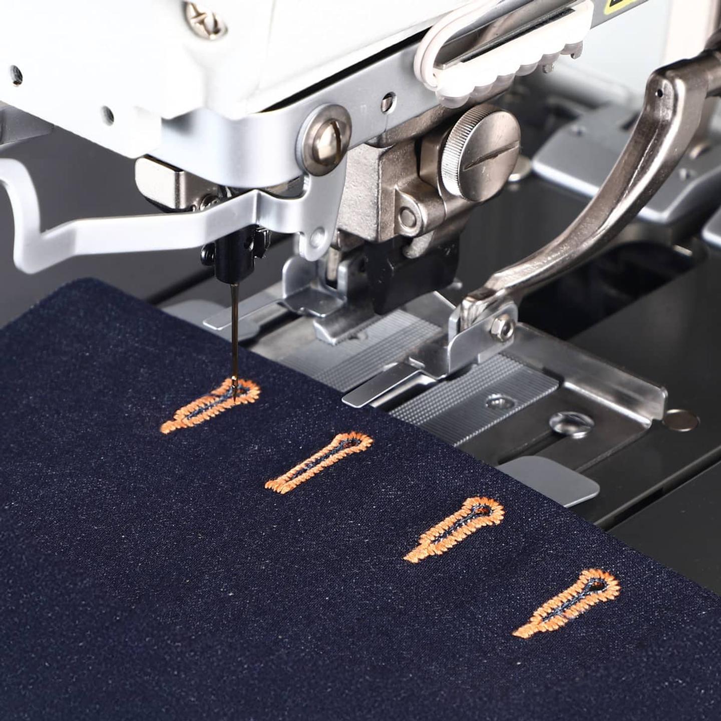 Electronic eyelet buttonhole machine TEXI QF - head only