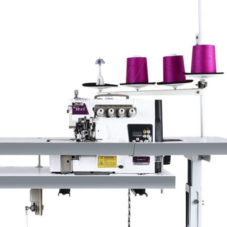 Owerlok 2-igłowy, 4-nitkowy TEXI QUATTRO 1F - głowica