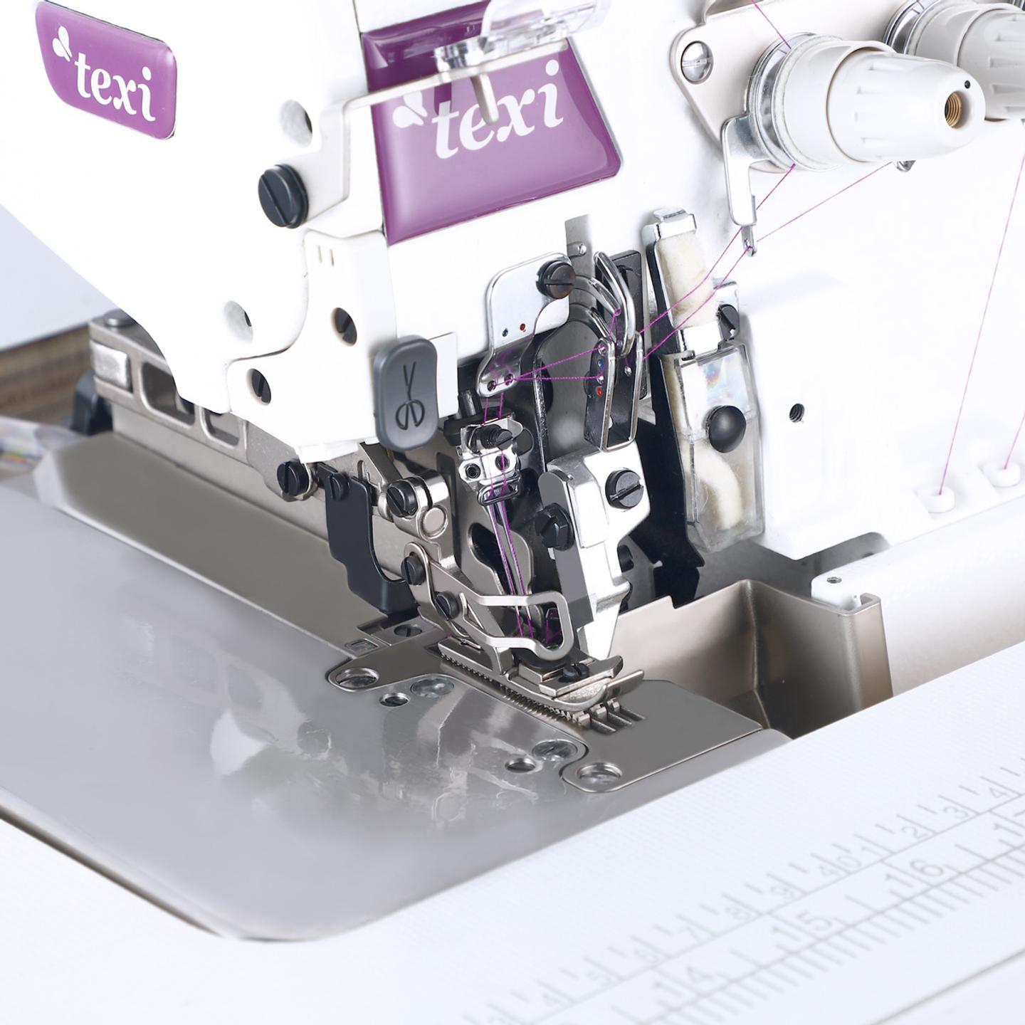 Automatic overlock 2-needle, 4-thread TEXI QUATTRO 3F - head only