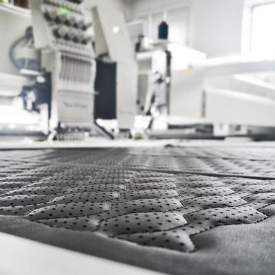 Multifunctional machine for sewing, embroidering and perforating leather and coated fabrics
