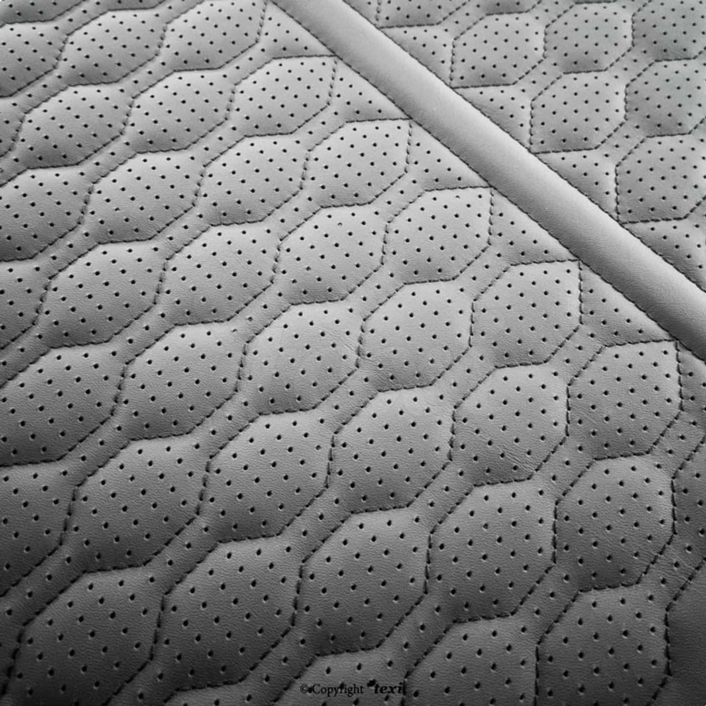 Multifunctional machine for sewing, embroidering and perforating leather and coated fabrics