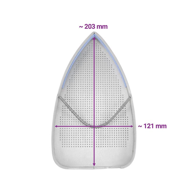 Stopa przeciwpołyskowa PTFE do żelazka TEXI SMART S+B (od roku produkcji 2022), Battistella EOS
