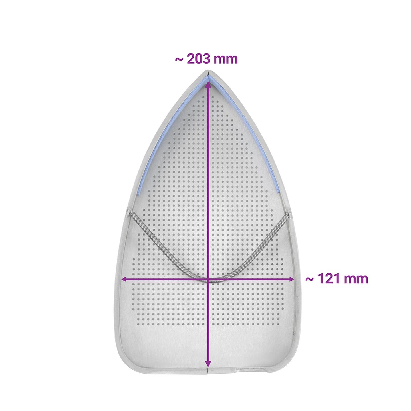 Antishine PTFE shoe for TEXI SMART S+B iron (from 2022), Battistella EOS