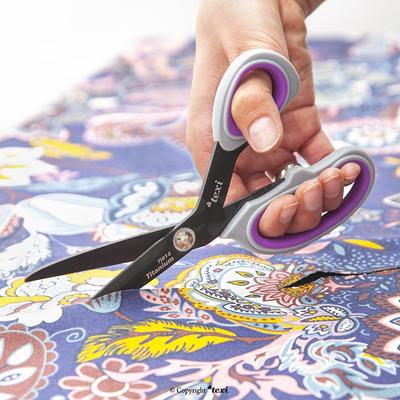 8 1/4" (21 cm) Titanium coated, professional dressmaker scissors