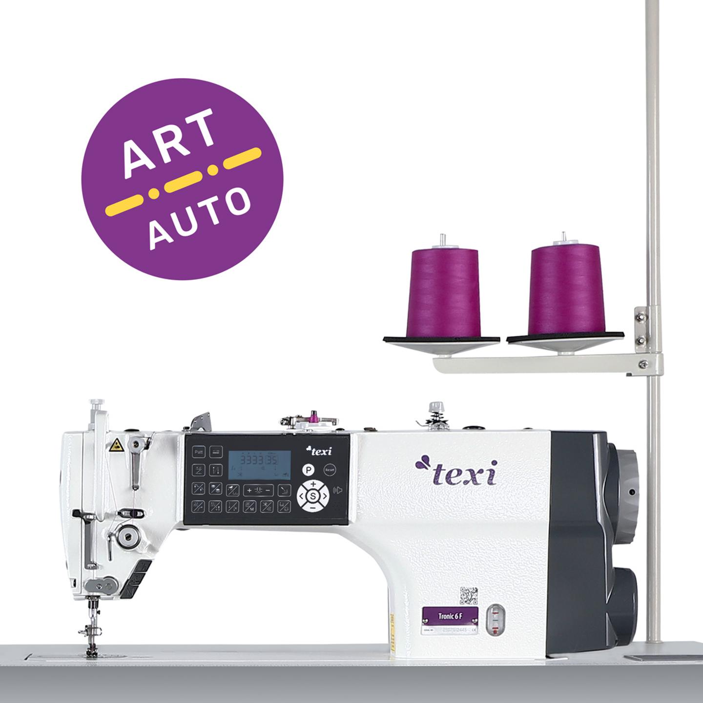 Stebnówka automatyczna 1-igłowa TEXI TRONIC 6F, lekkie i średnie materiały - głowica