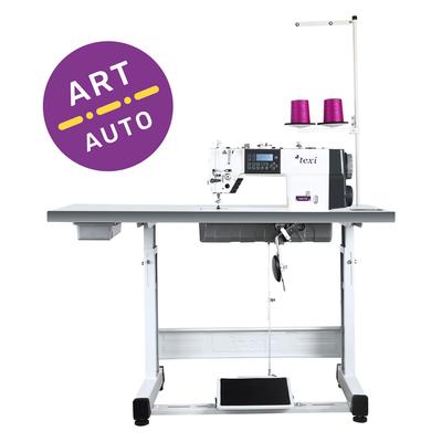 Automatic lockstitch machine with needle feed TEXI TRONIC 7F NF, light and medium fabrics