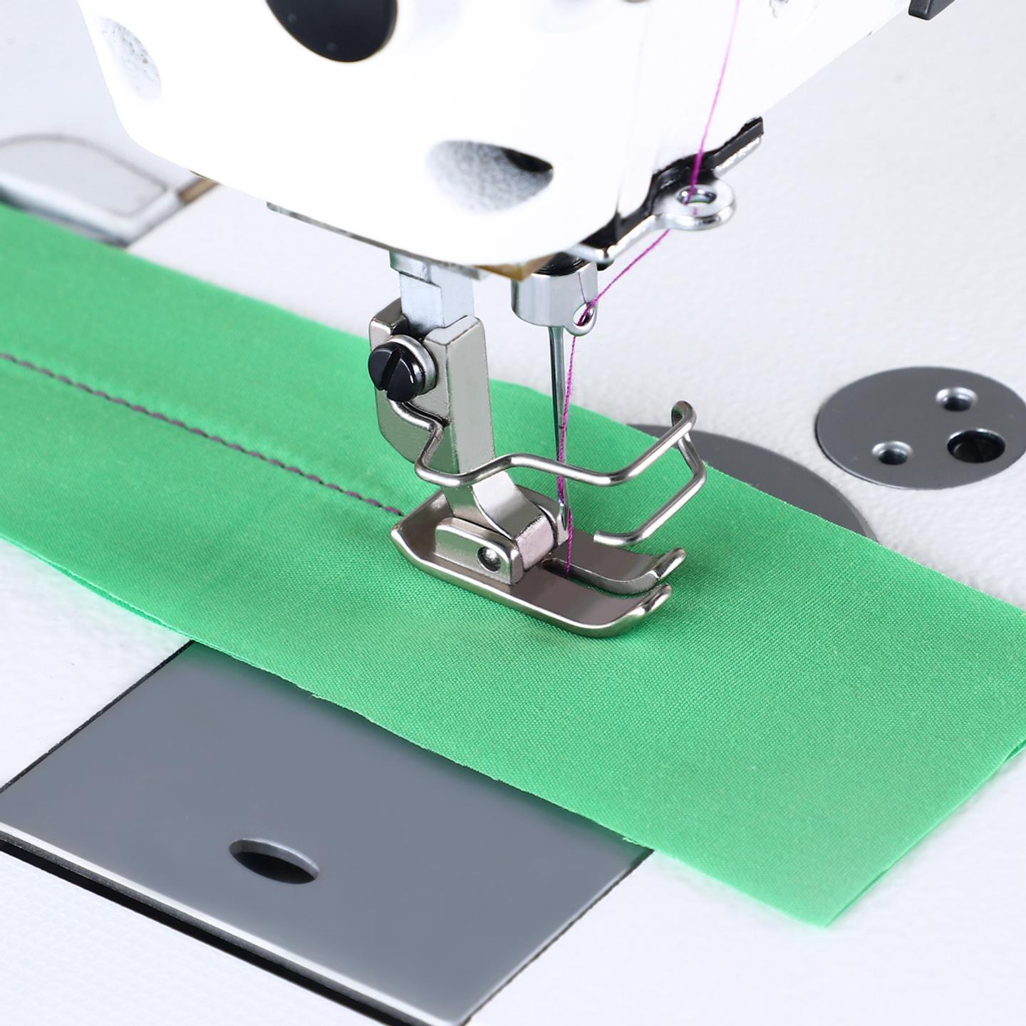 Automatic lockstitch machine with needle feed TEXI TRONIC 7HF NF, medium and heavy fabrics - head only