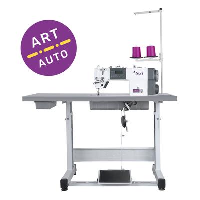 Automatic lockstitch machine with needle feed TEXI TRONIC 7HF NF, medium and heavy fabrics
