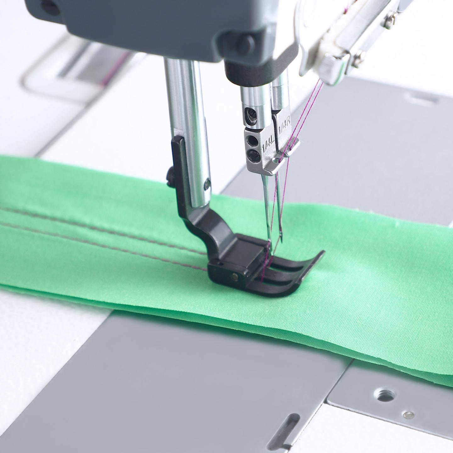 Double needle lockstitch machine TEXI TWIN 1F - head only