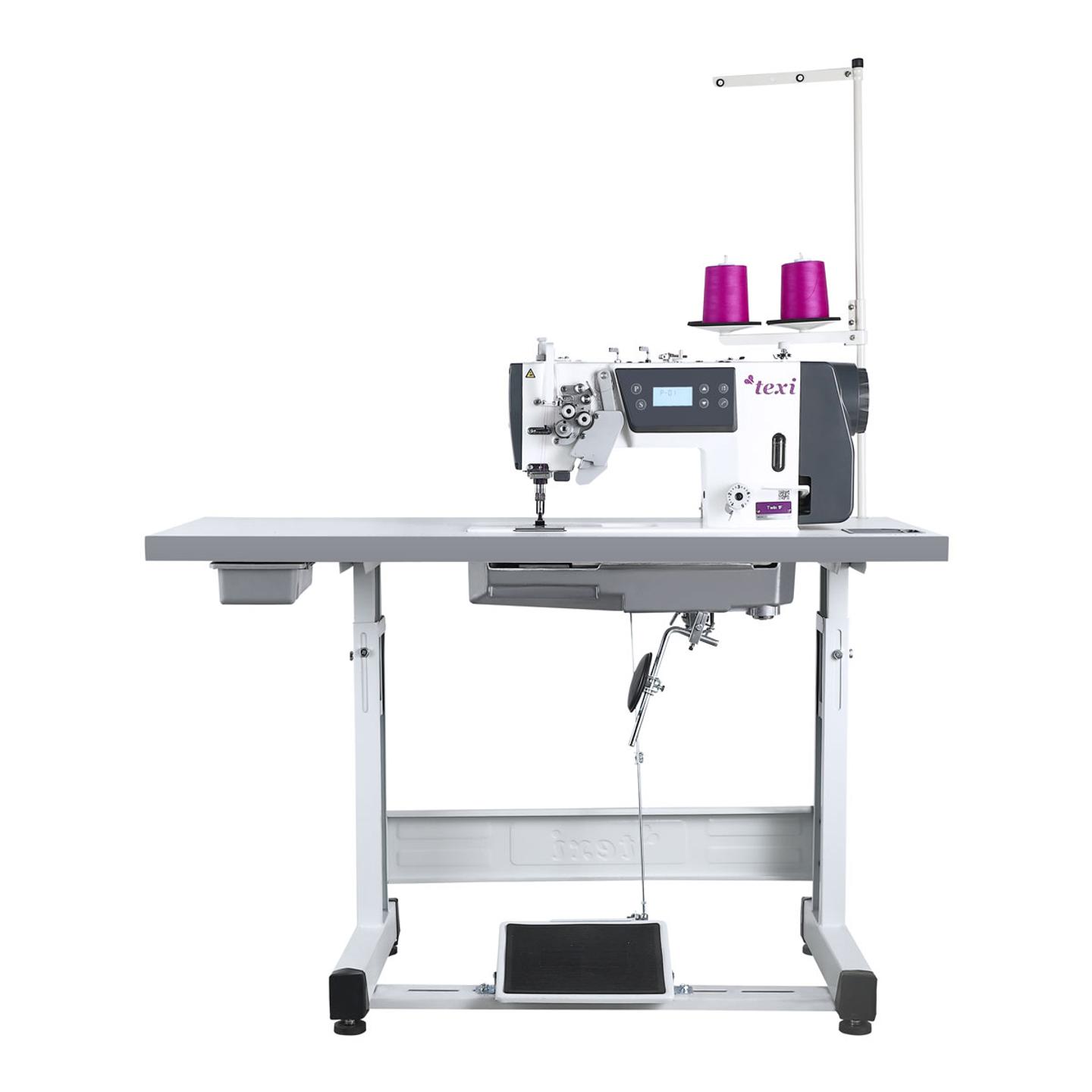Double needle lockstitch machine TEXI TWIN 1F