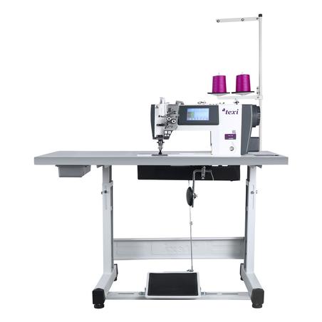 Stebnówka automatyczna 2-igłowa TEXI TWIN 6HF, średnie i ciężkie materiały
