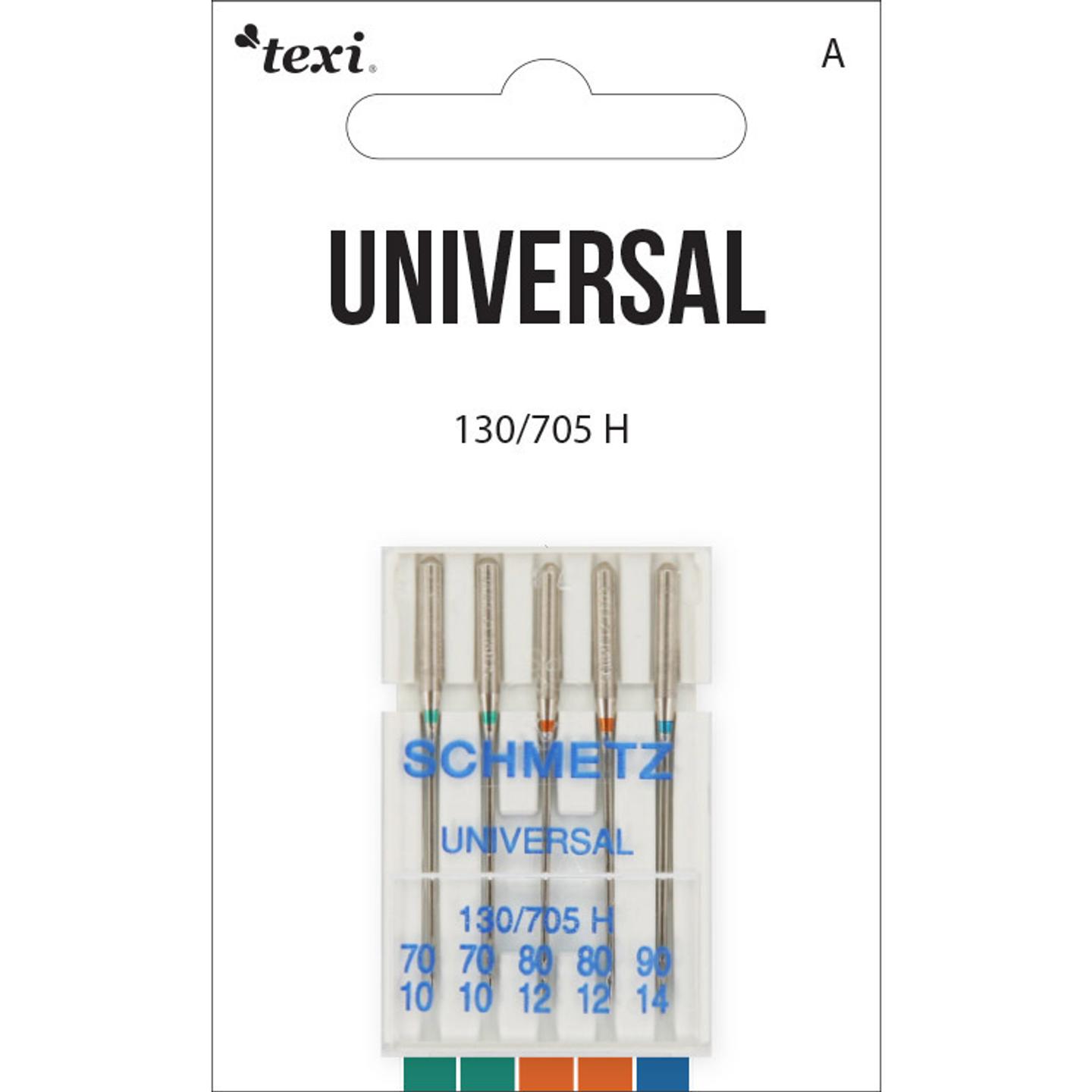 Igły uniwersalne do maszyn domowych, 5 sztuk, grubość 70x2, 80x2, 90x1