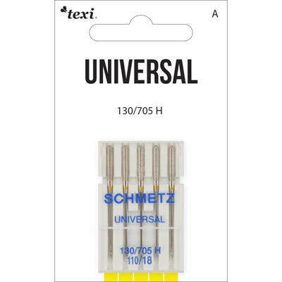 Universal needles for household machines, 5 pcs, size 110