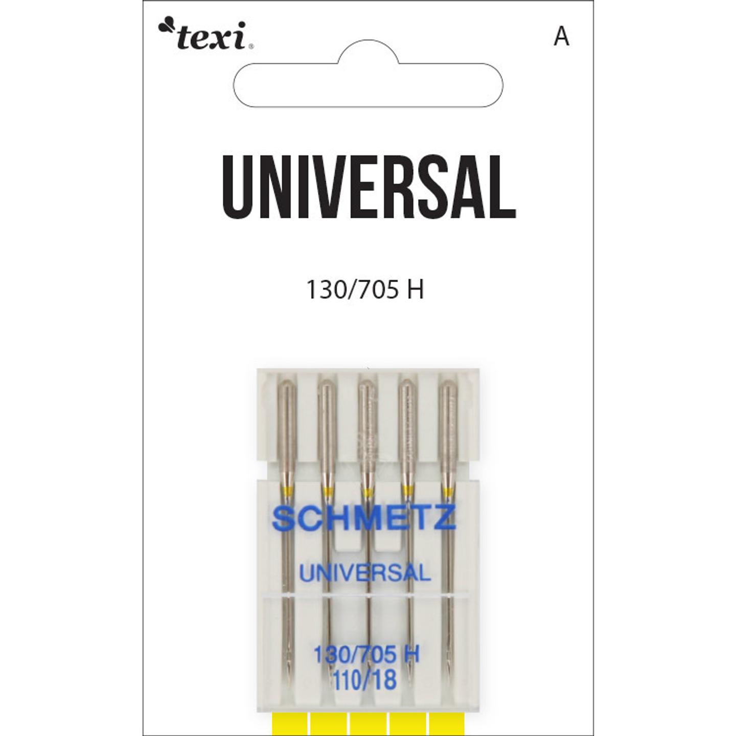 Universal needles for household machines, 5 pcs, size 110