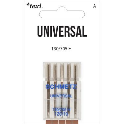 Universal needles for household machines, 5 pcs, size 120