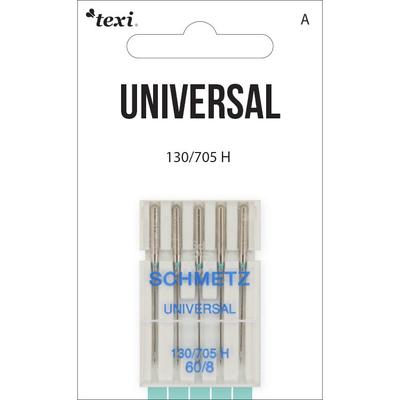 Universal needles for household machines, 5 pcs, size 60