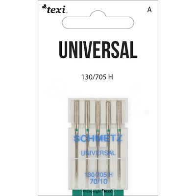 Universal needles for household machines, 5 pcs, size 70