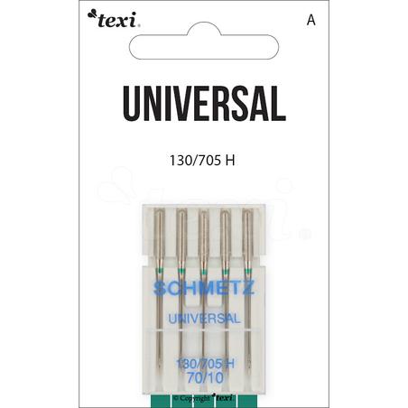 Universal needles for household machines, 5 pcs, size 70