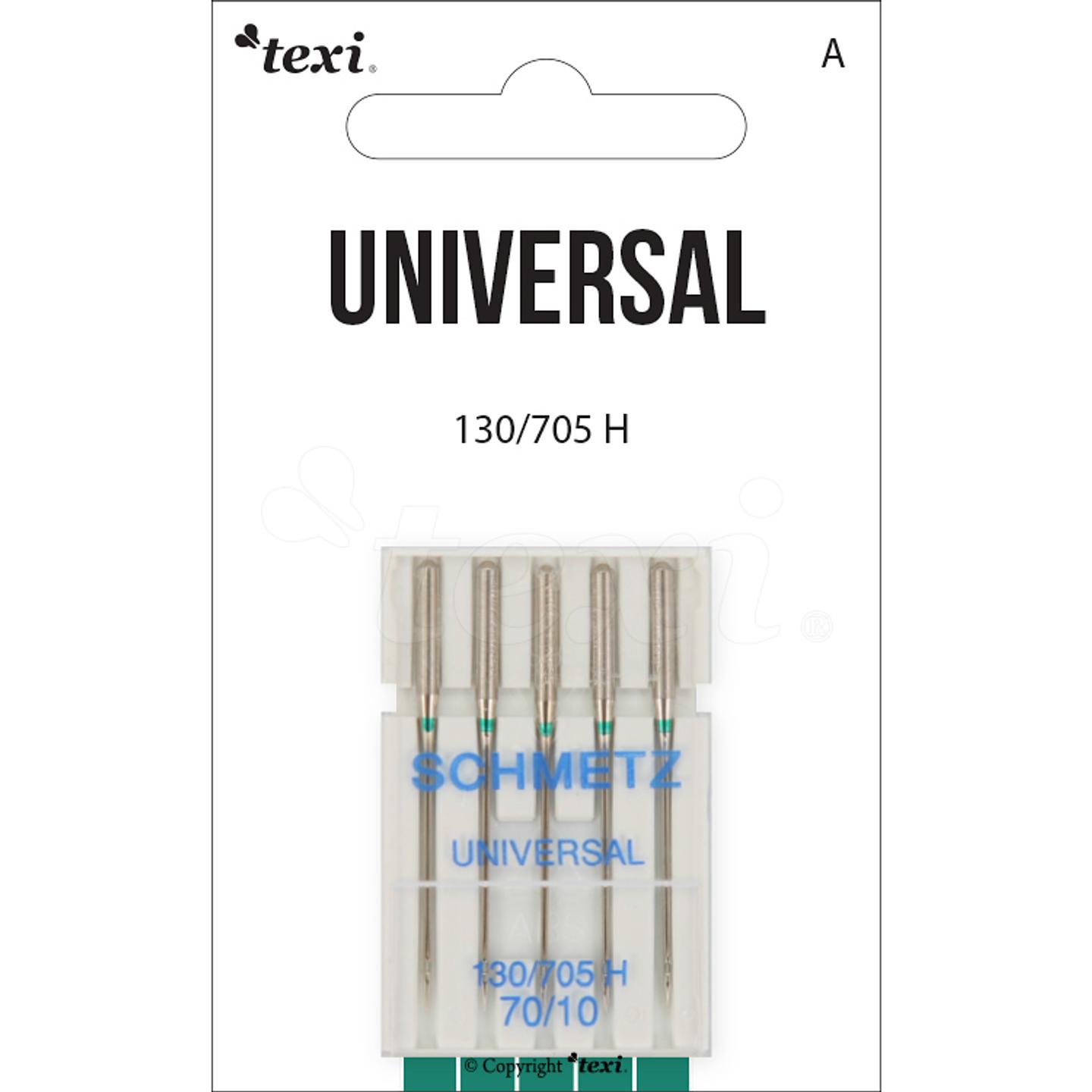 Universal needles for household machines, 5 pcs, size 70