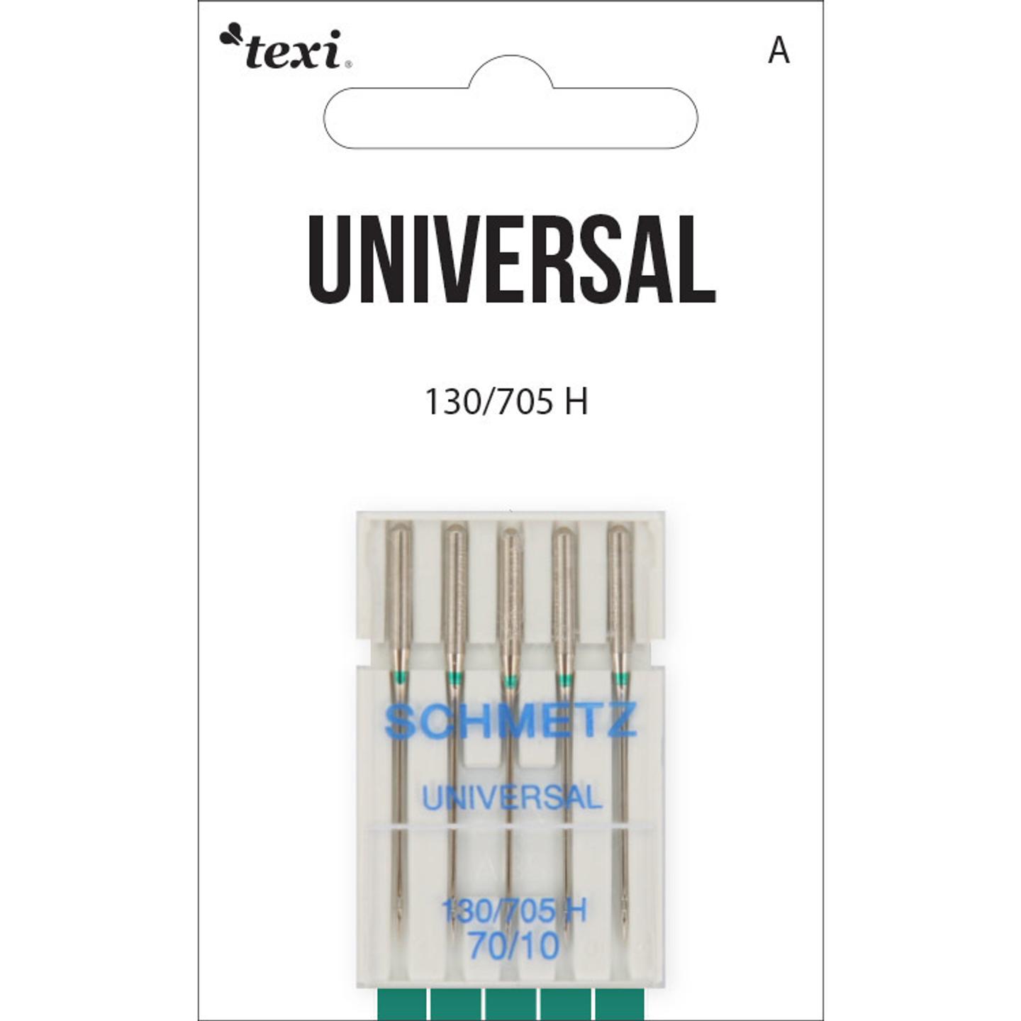 Universal needles for household machines, 5 pcs, size 70