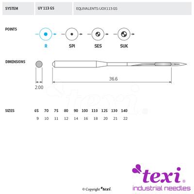 Sewing machine needles