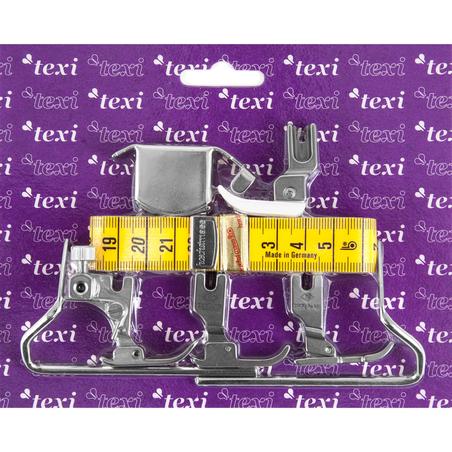 Set of the most necessary sewing feet and accessories for lockstitch machines with needle feed