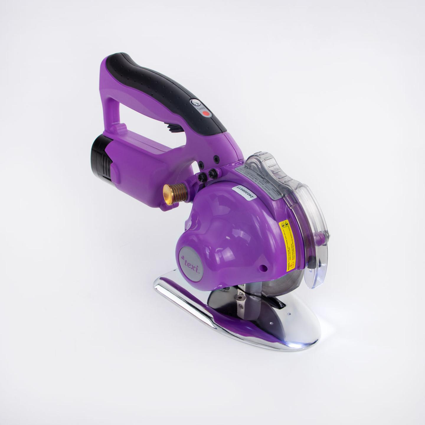 Cordless round knife with DC Servo motor, cutting height 32 mm