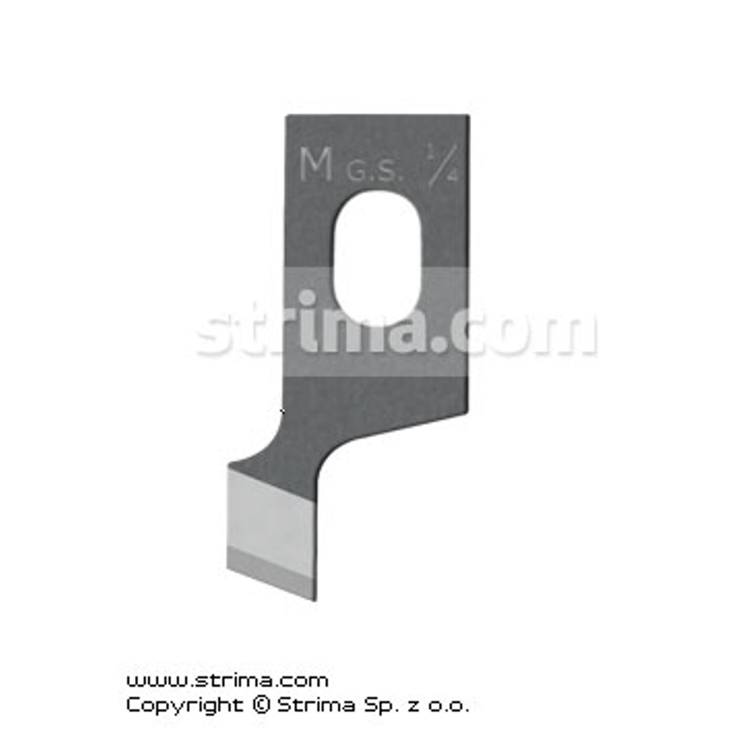 Buttonhole knife 1/4" for Juki