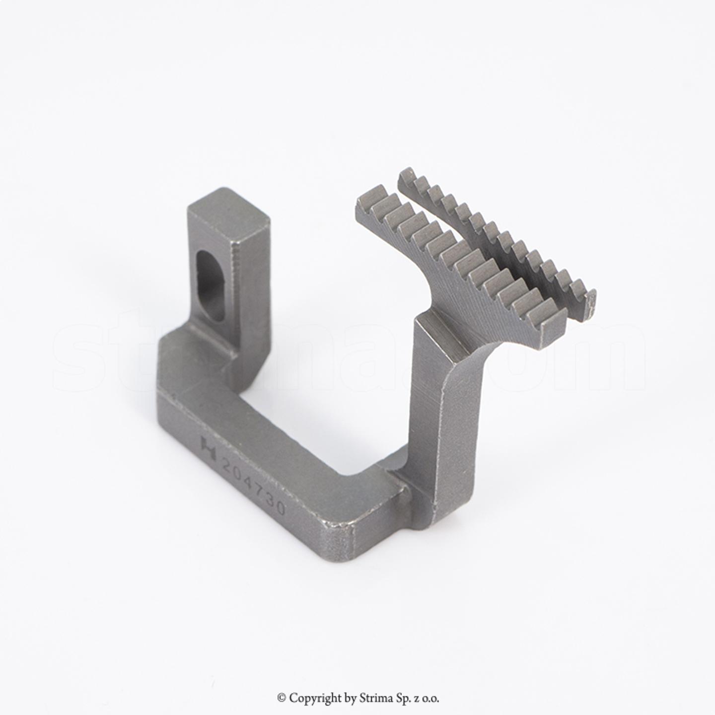 Differential feed dog for Texi overlock (narrow and dense overedging) - Texi Tre Orlo 15, ZJ752-16S2, ZJ880-3-16S2