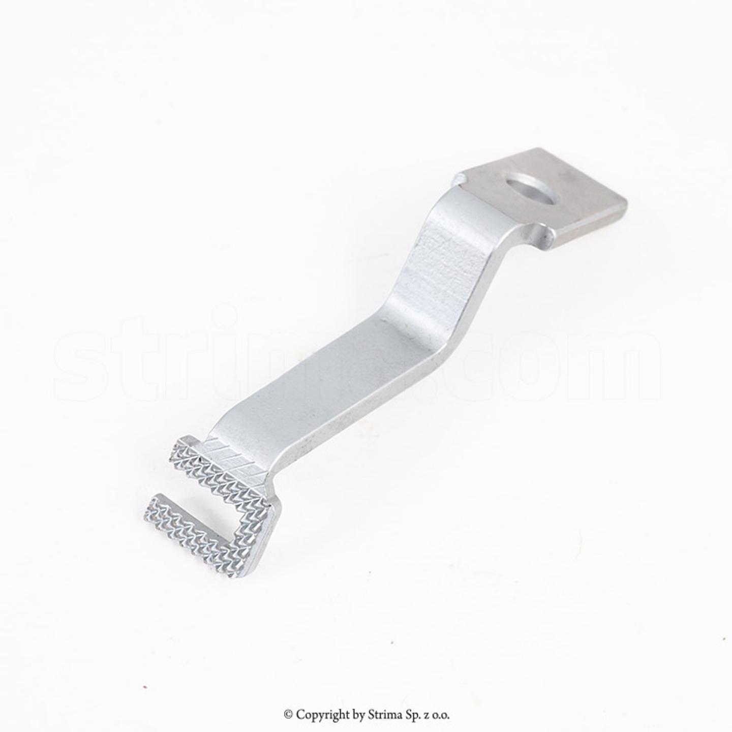 Work clamp foot left for Texi Catenaccio, ZJ1900BSS, sewing area 20x4,5mm