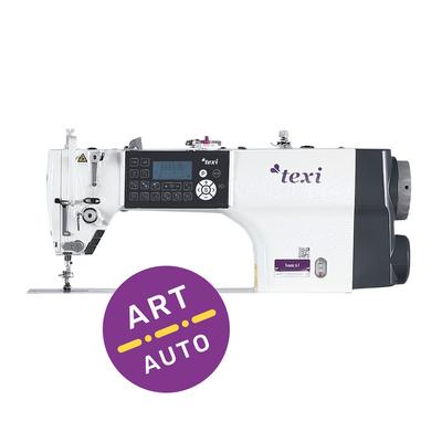 Automatic single needle lockstitch machine TEXI TRONIC 6F, light and medium fabrics - head