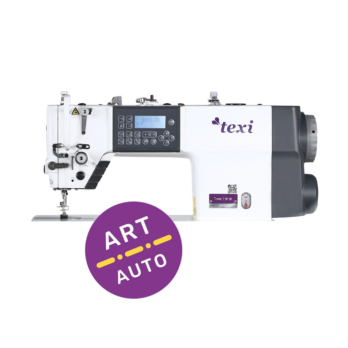Automatic lockstitch machine with needle feed TEXI TRONIC 7HF NF, medium and heavy fabrics - head only