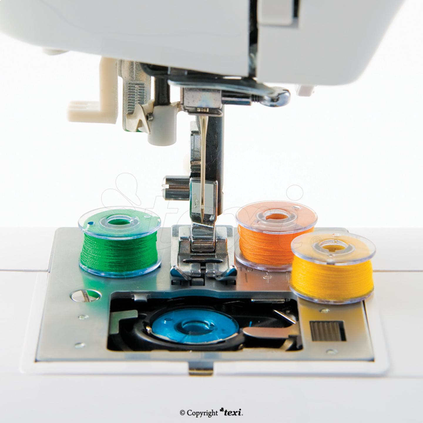 Bobbin (plastic, flat) 3 pcs