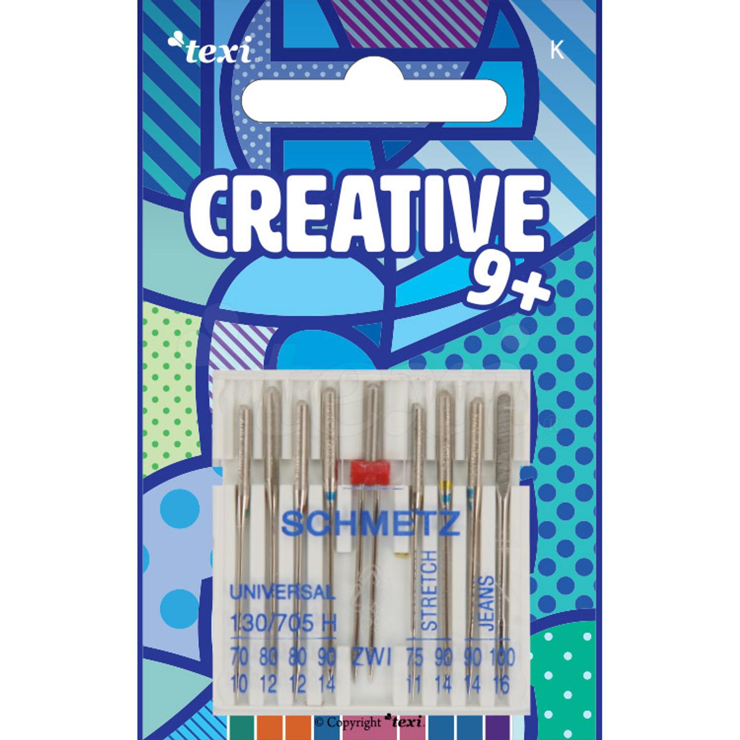 Needles for household machines MIX, 9 pcs,