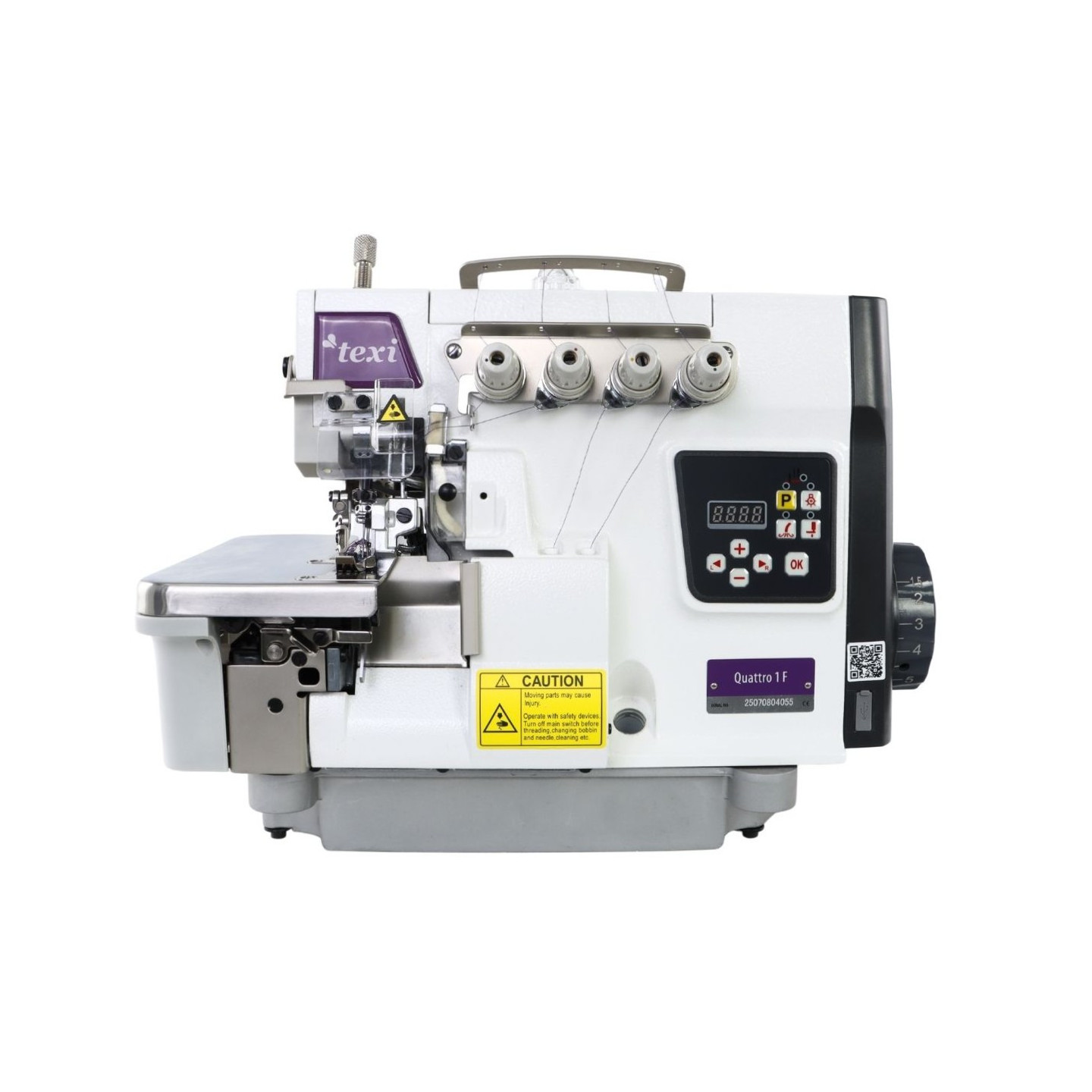 Overlock 2-needle, 4-thread TEXI QUATTRO 1F - head only