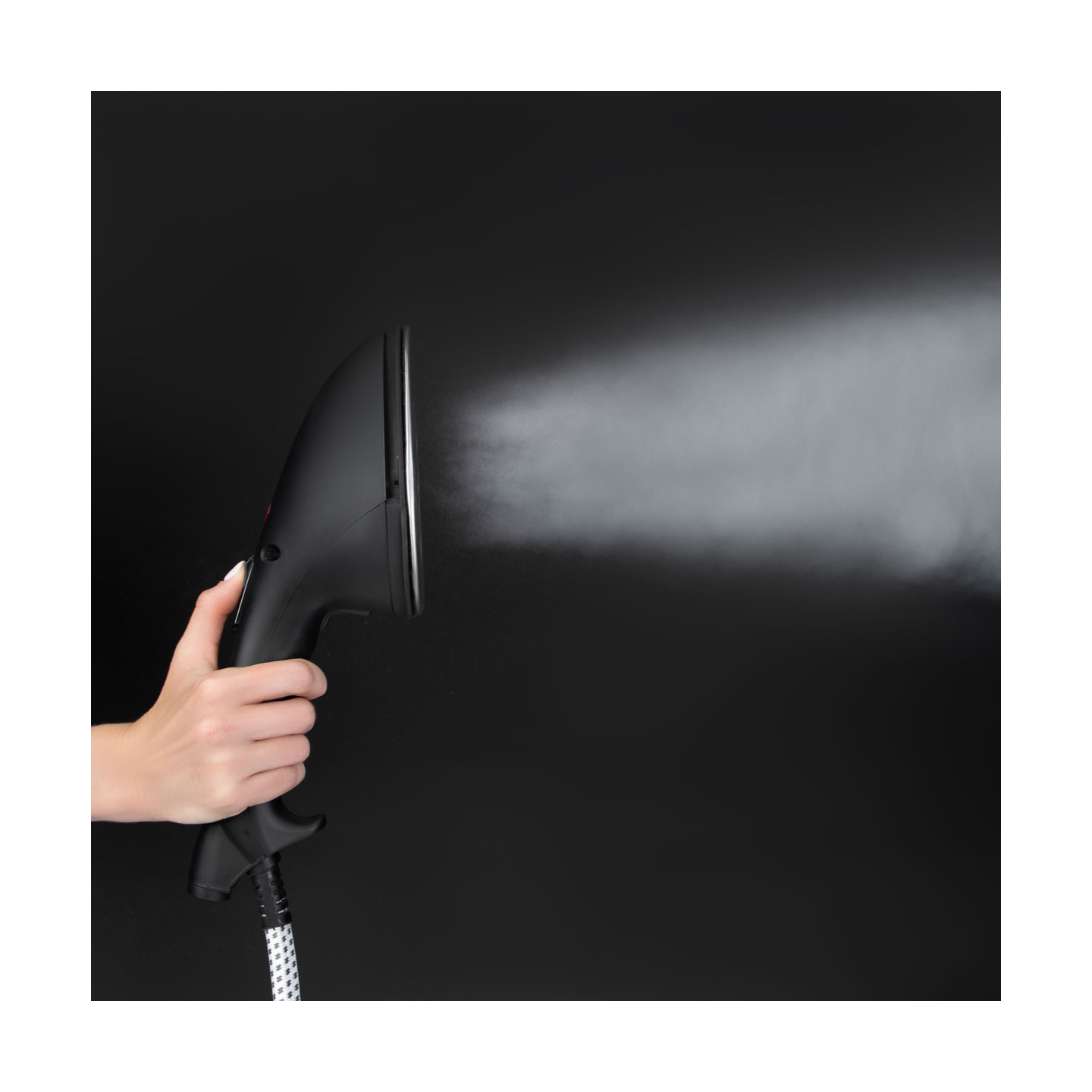 High pressure garment steamer Texi Black Turbo 2