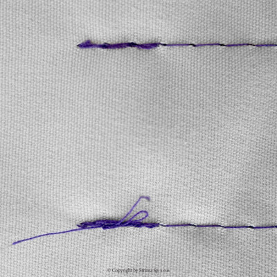 Thread trimming foot