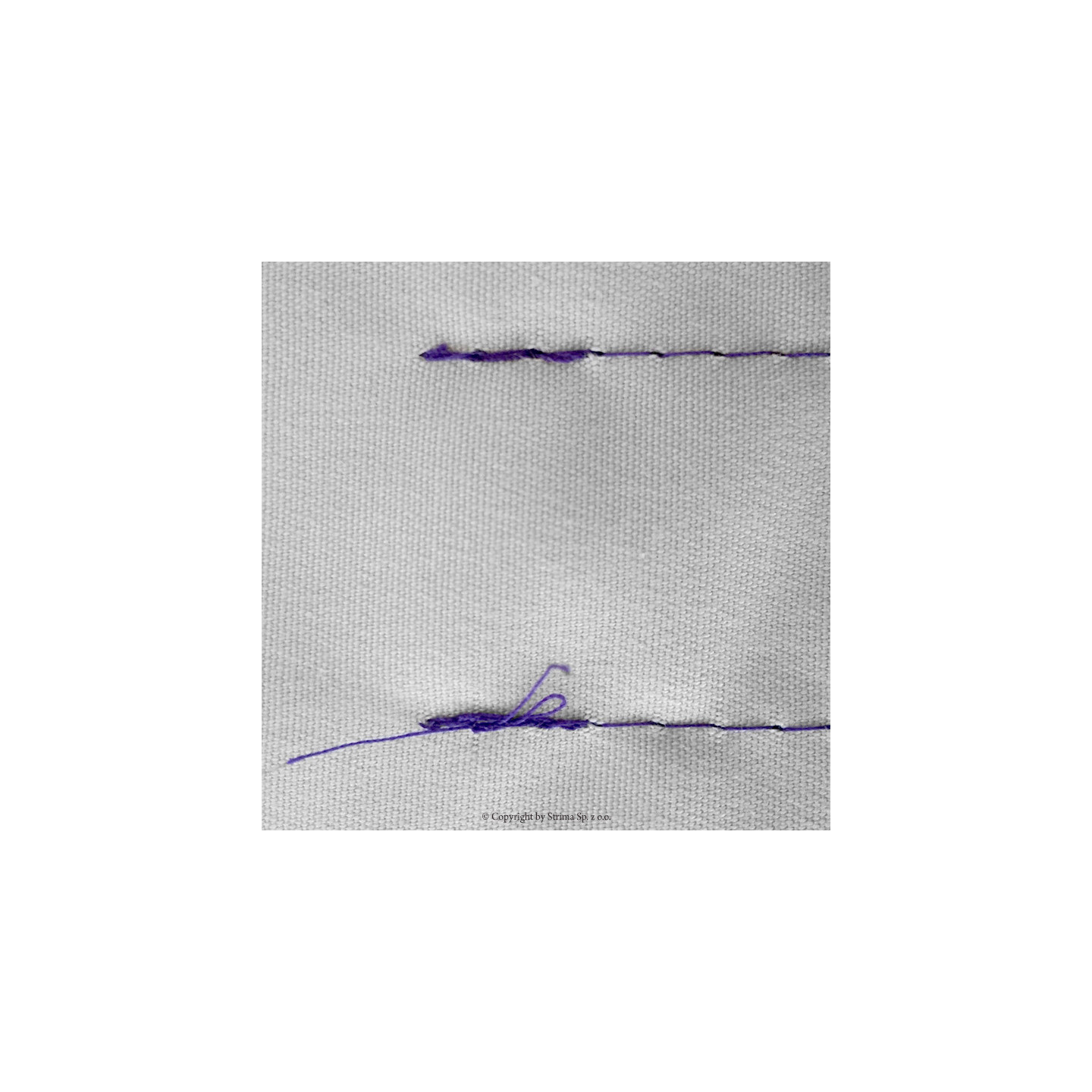 Thread trimming foot