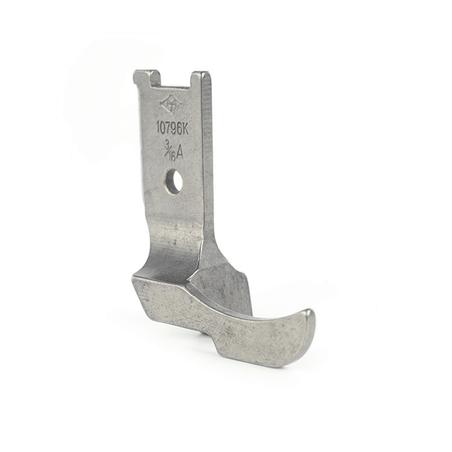 Presser foot (outside) for piping 3/16" for lockstitch machines with unison feed