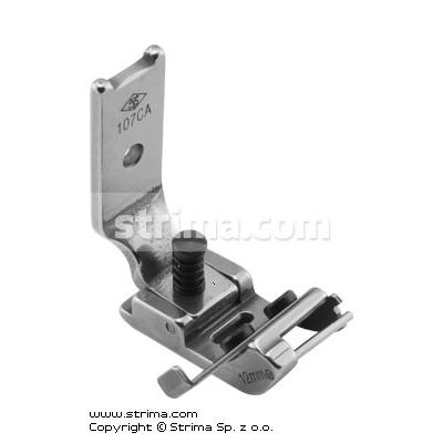 Zigzag foot with adjustable rubber guide from 12mm, max zigzag width 6mm