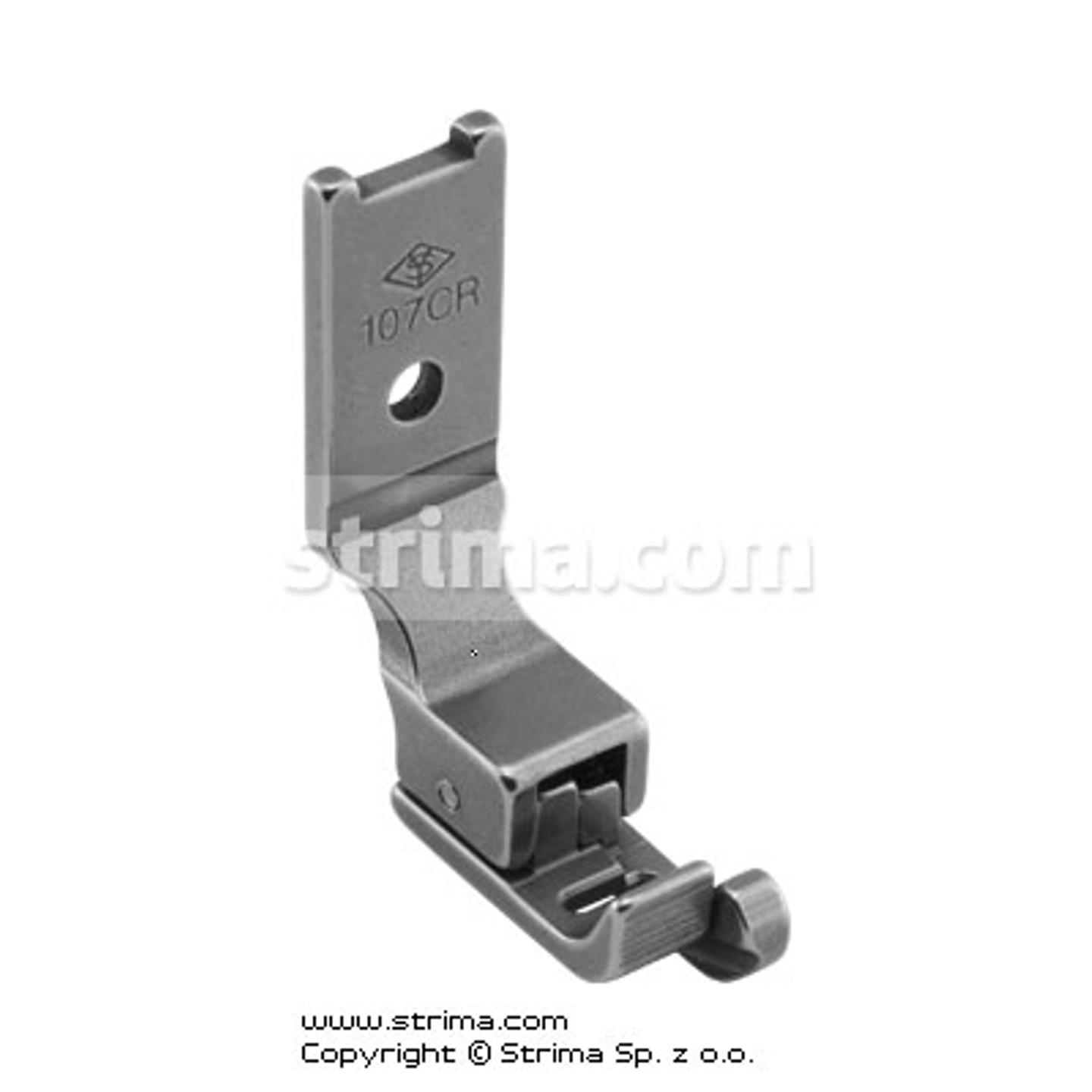 Compensating foot for zigzag 6mm, right