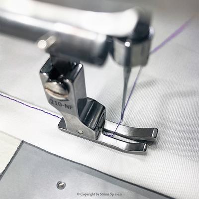 Stopka wyrównawcza (kompensacyjna) prawa 0,8mm wąska transport igłowy